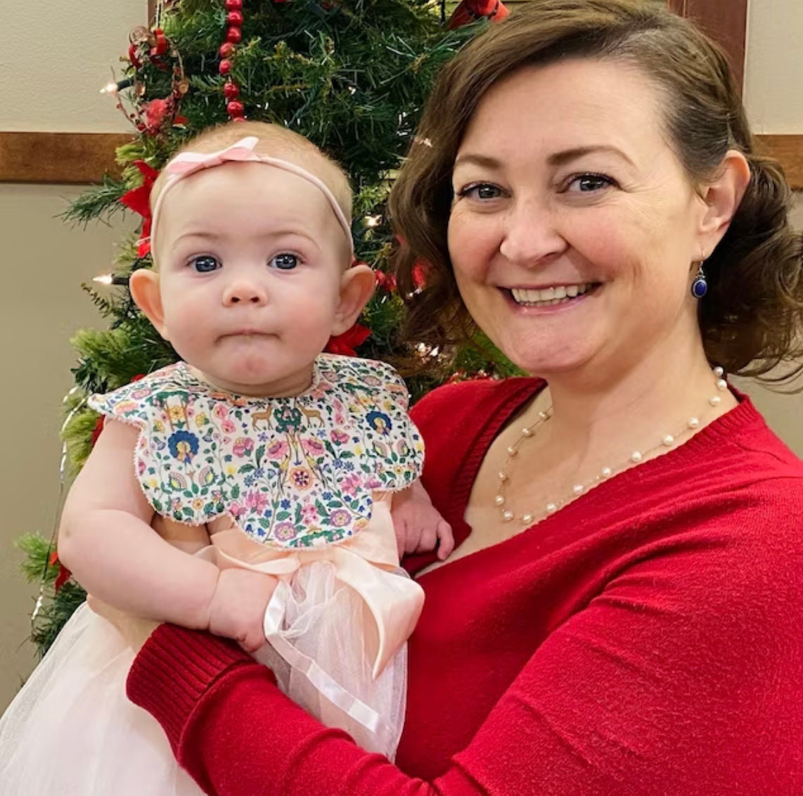 Liberty London Baby Bib Set: Floral Cotton, Organic Cotton