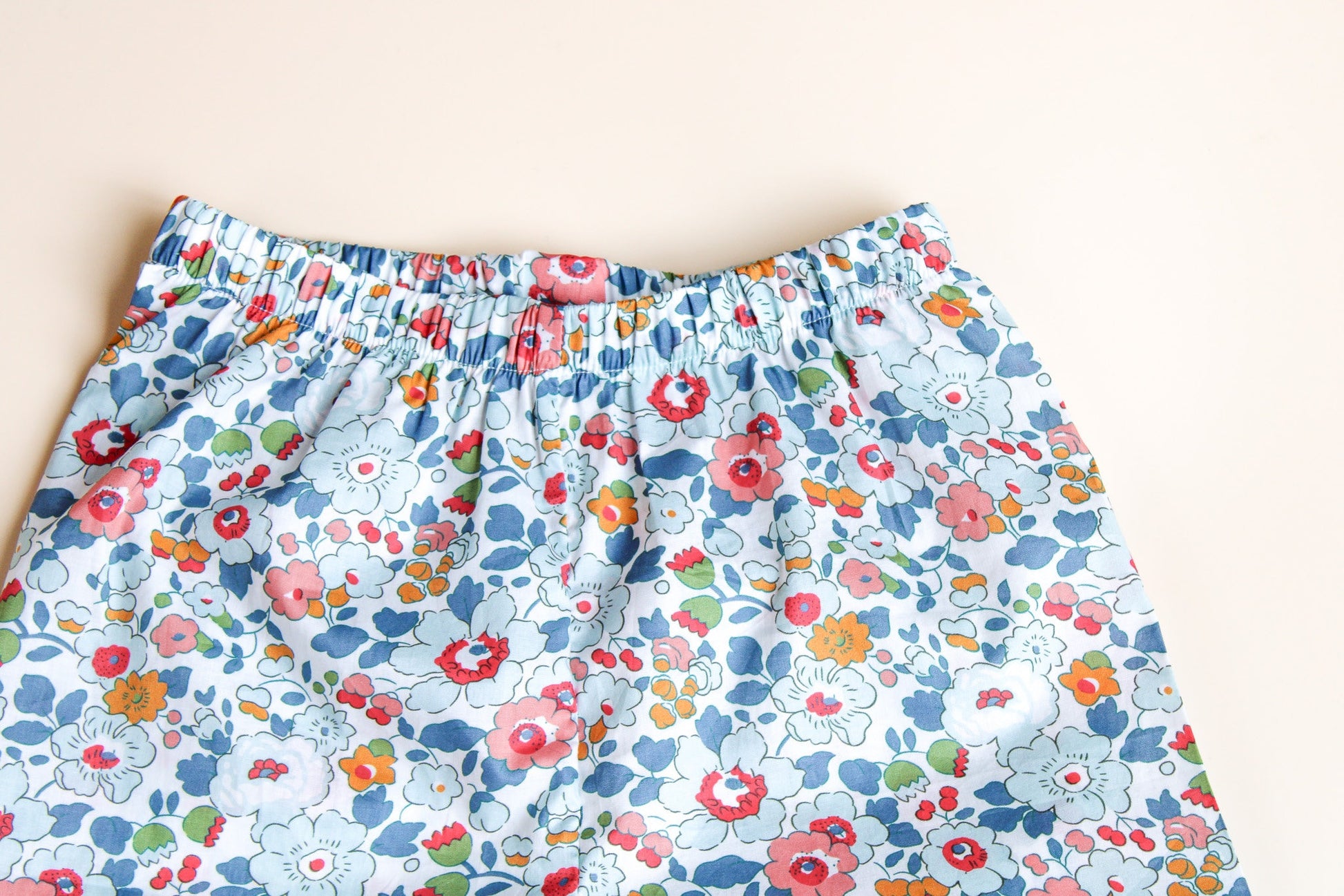 Liberty London children wide leg pants palazzo pants summer pants with elastic waist comfortable silky cotton tana lawn