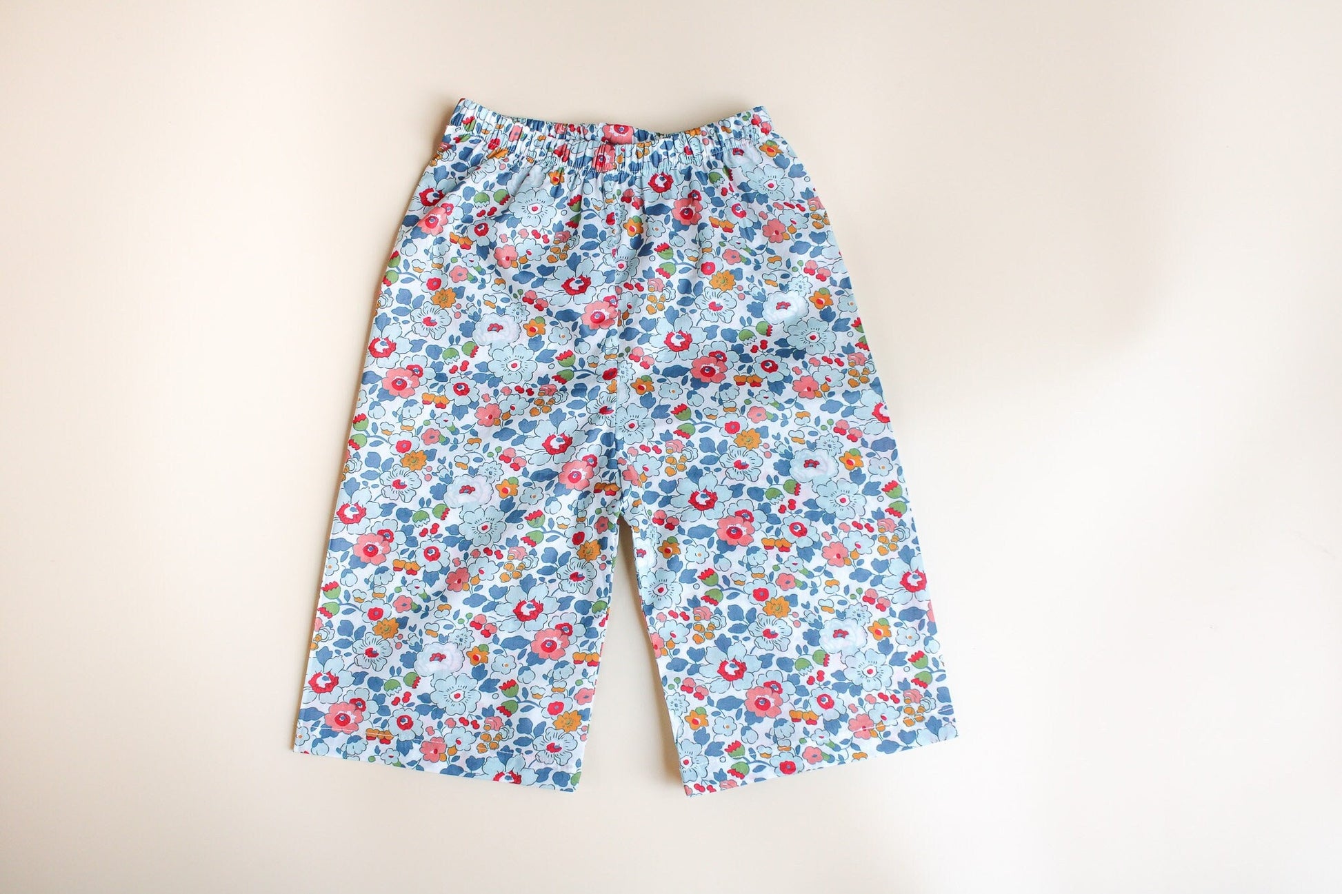 Liberty Floral  Print Kids Summer Pants
