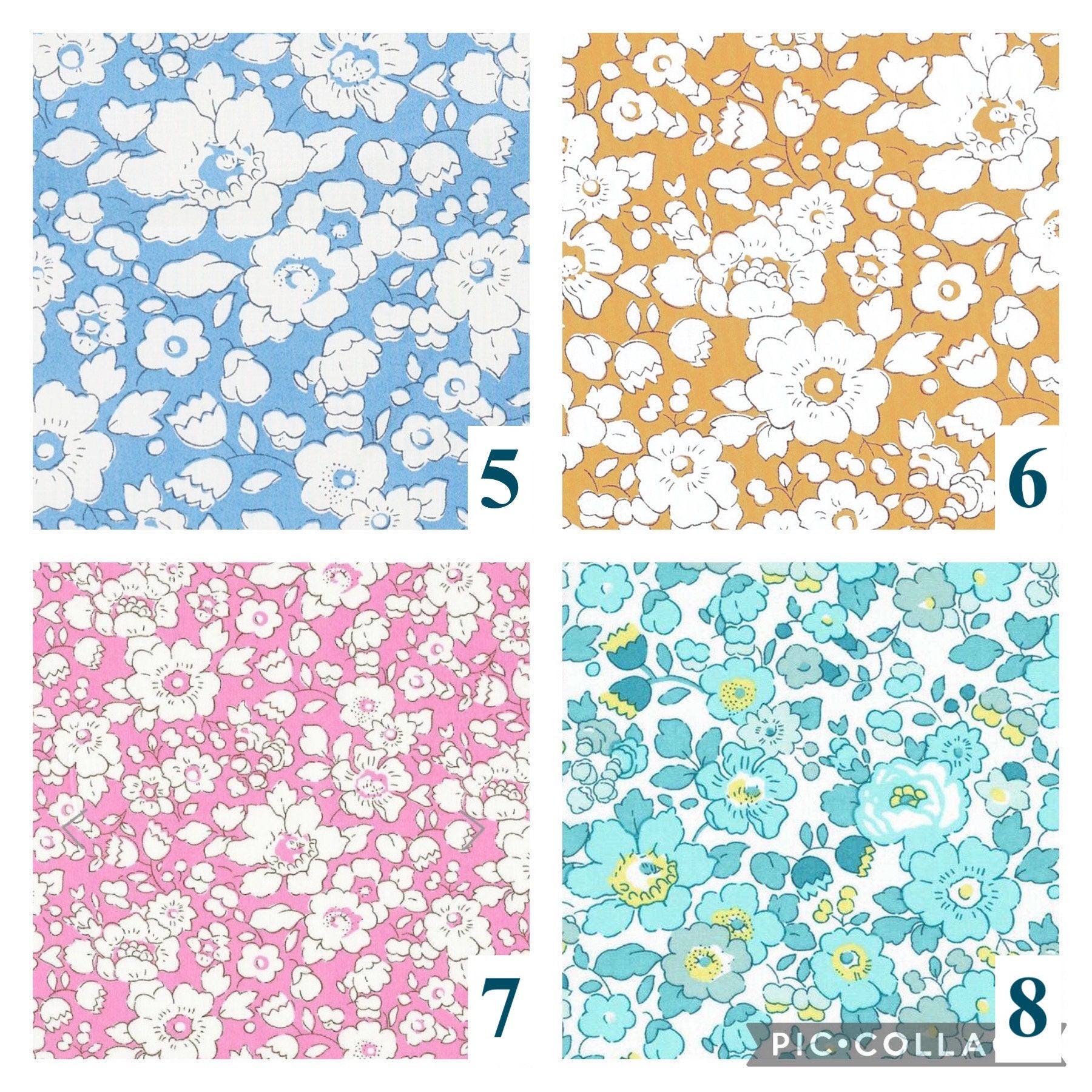 Minky Baby Blanket - Liberty of London Floral Print Nursery Blanket - Swaddle Blanket