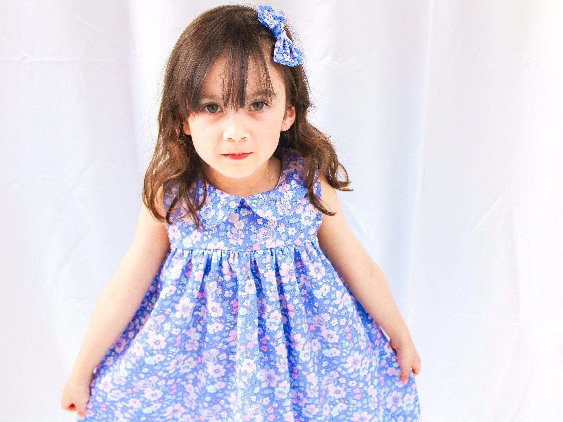 Peter Pan Collar Liberty Of London Girl Dress