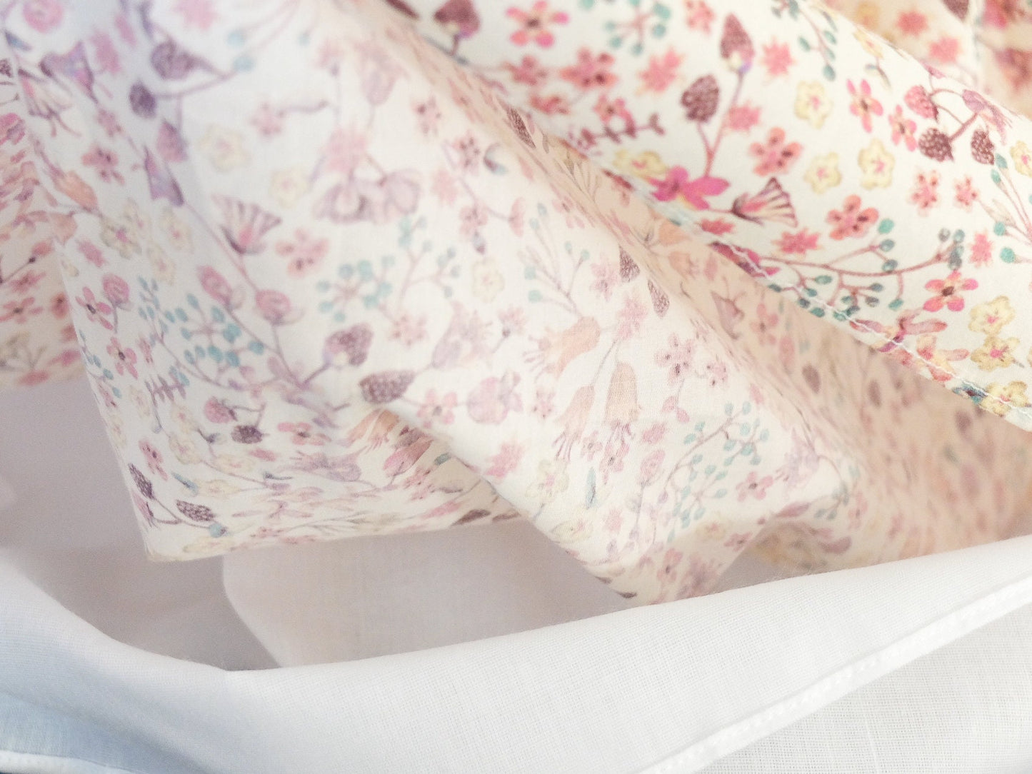Liberty Floral Smock Dress - Liberty of London dress - Floral Print Baby Girl Dress - shirred dress - summer liberty dress - ditsy flower
