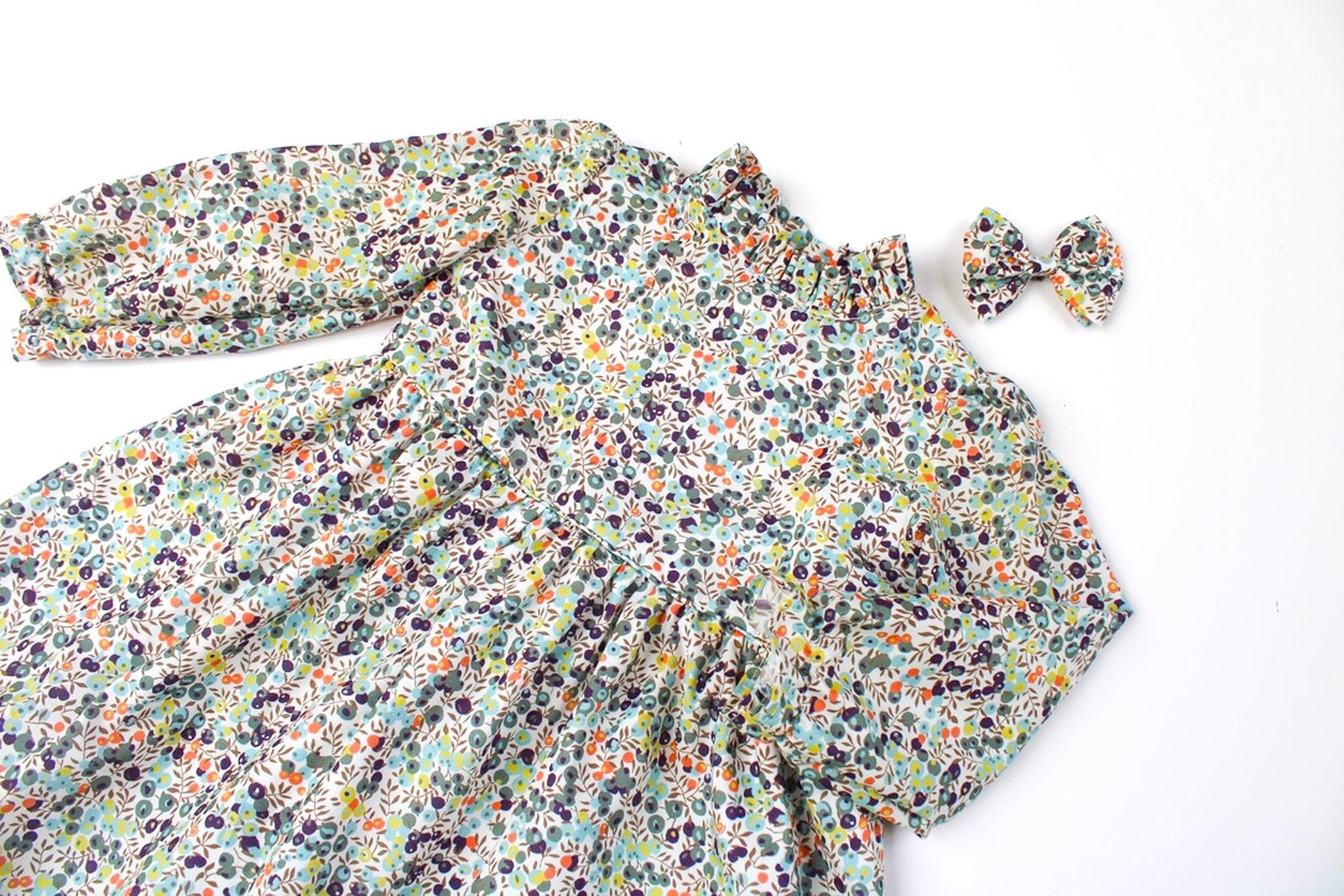 Long Sleeve Liberty of London Little Girl Dress