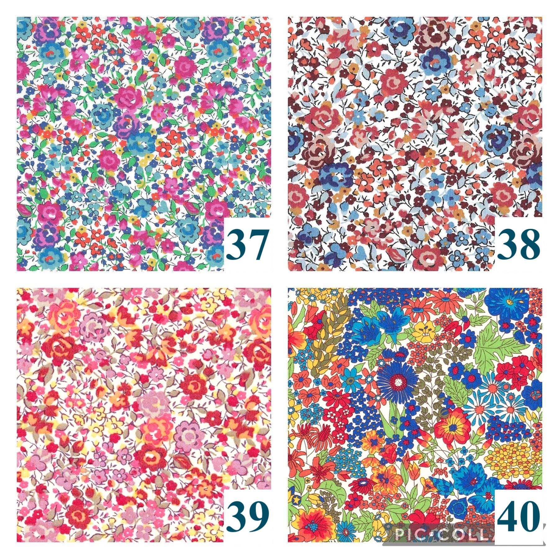 SET Top and bloomer for baby girl - Liberty of London Floral Print Fabric - Ruffle Cotton Flower Blouse - Liberty Print Floral Bloomer