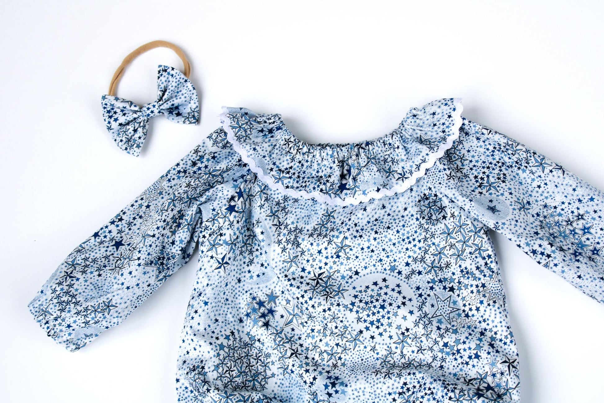 CHRISTMAS Liberty of London Baby Bubble Romper with Long Sleeves