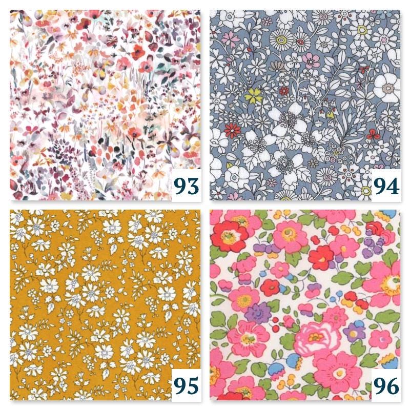 Liberty of London Baby Bib - Floral Print Baby Cotton Bib - New Born bib - Double Gauze bib - Liberty Baby Burp Cloth - Baby Shower Gift