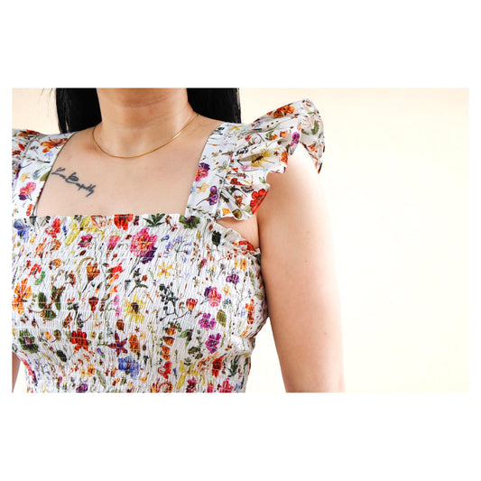 Liberty London Maxi Smock Dress