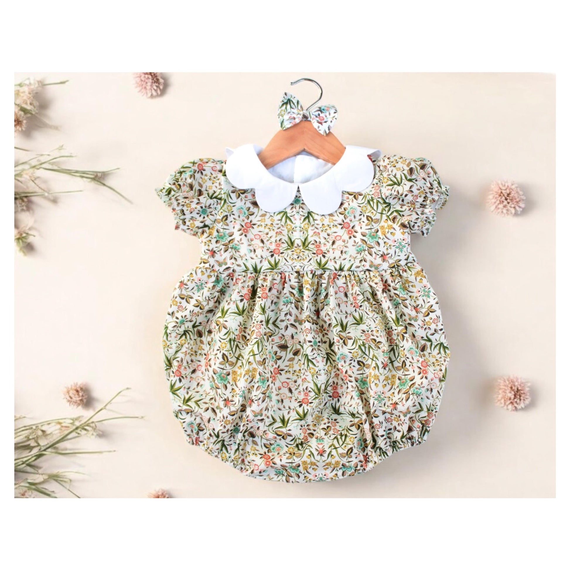 Liberty London Baby Bubble Romper