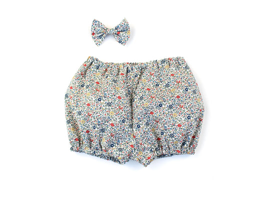 Liberty baby bloomer - Liberty fabrics - Liberty of London Bloomer - Floral Print Cotton Kids Shorts - Liberty Print - Baby Nappy Cover