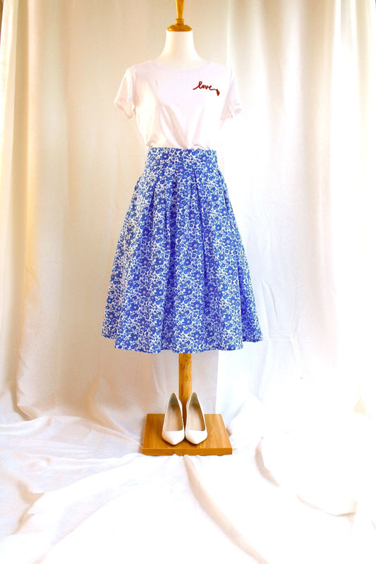 Liberty of London women Plated midi skirt