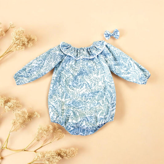 Liberty Baby Romper, Liberty Baby Bubble, Liberty of London, Liberty Print Fabric, Liberty Floral Print, New Born Gift, First Birthday Gift
