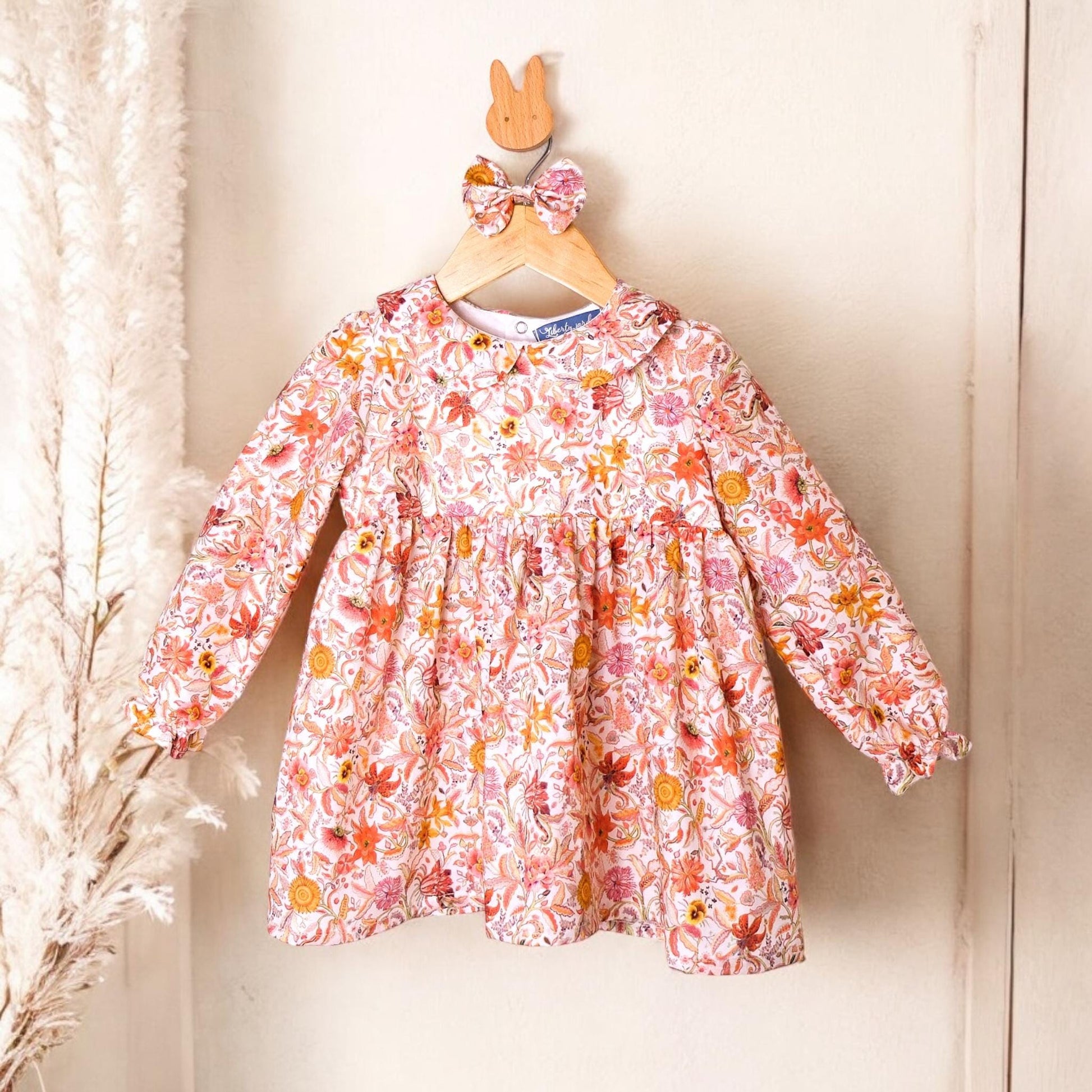 Liberty of London Peter Pan Collar Blouse With Long Sleeves