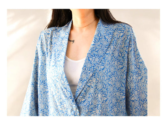 Liberty London Vest, Mid Season Blazer, Floral Cotton Vest, Long Sleeve Vest, Liberty Fabric Vest, Liberty Print Fabric, Ditsy Floral Print