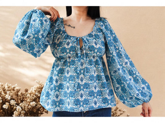 Liberty of London Boho Long Sleeve Top