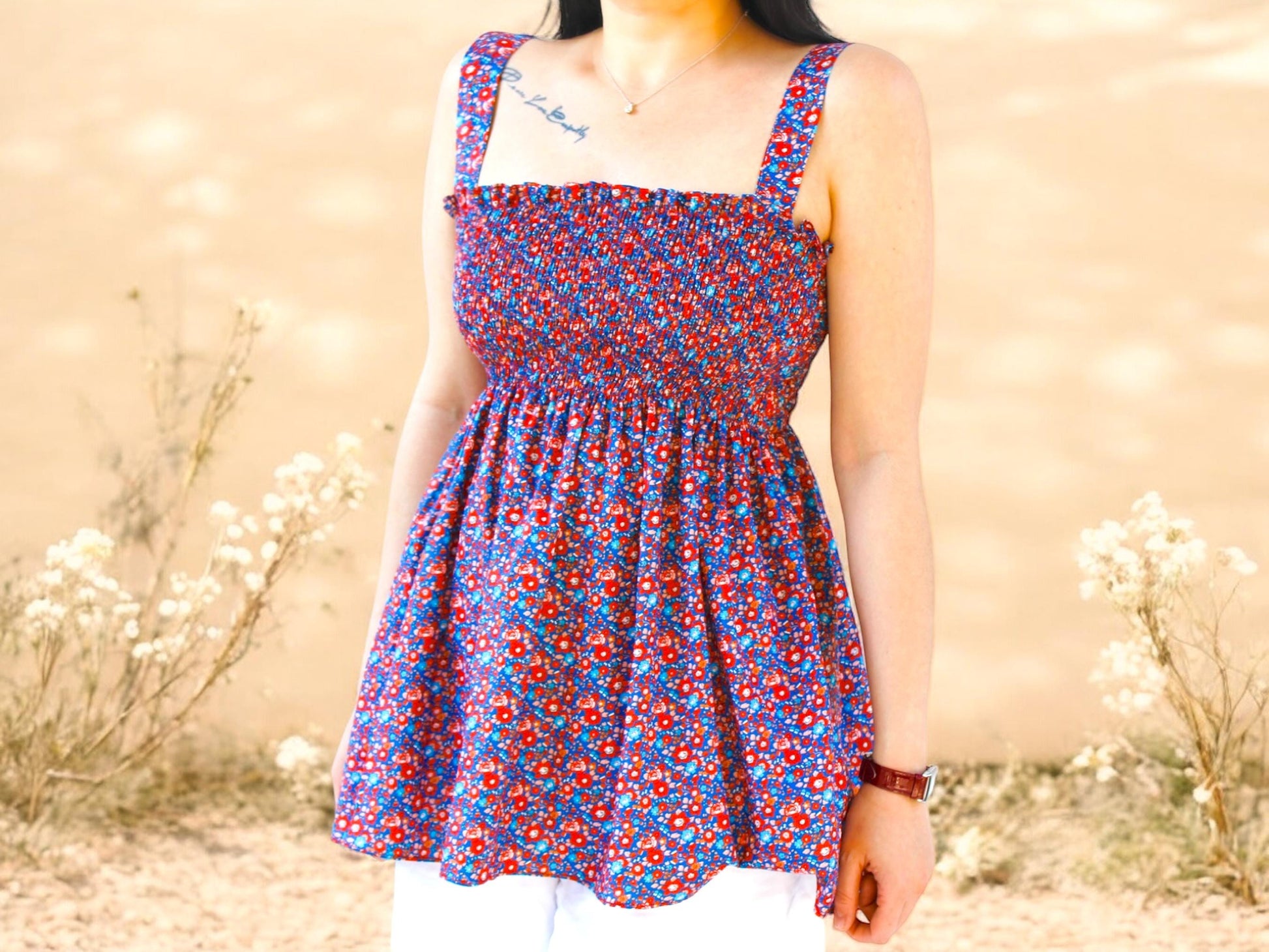 Liberty of London Woman Smock Top