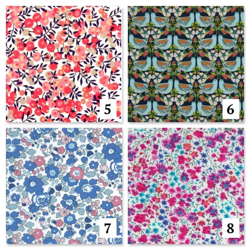 Liberty of London girl skirt with matching hair bow