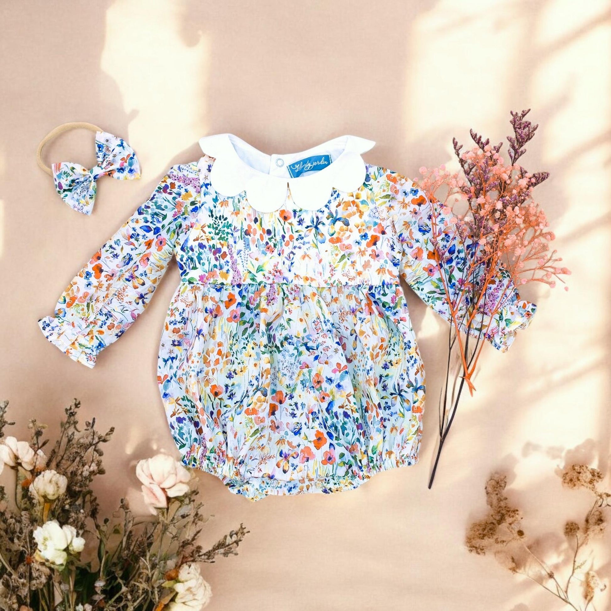 Liberty Baby Romper, Liberty Baby Bubble, Liberty of London, Liberty Print Fabric, Liberty Floral Print, New Born Gift, First Birthday Gift