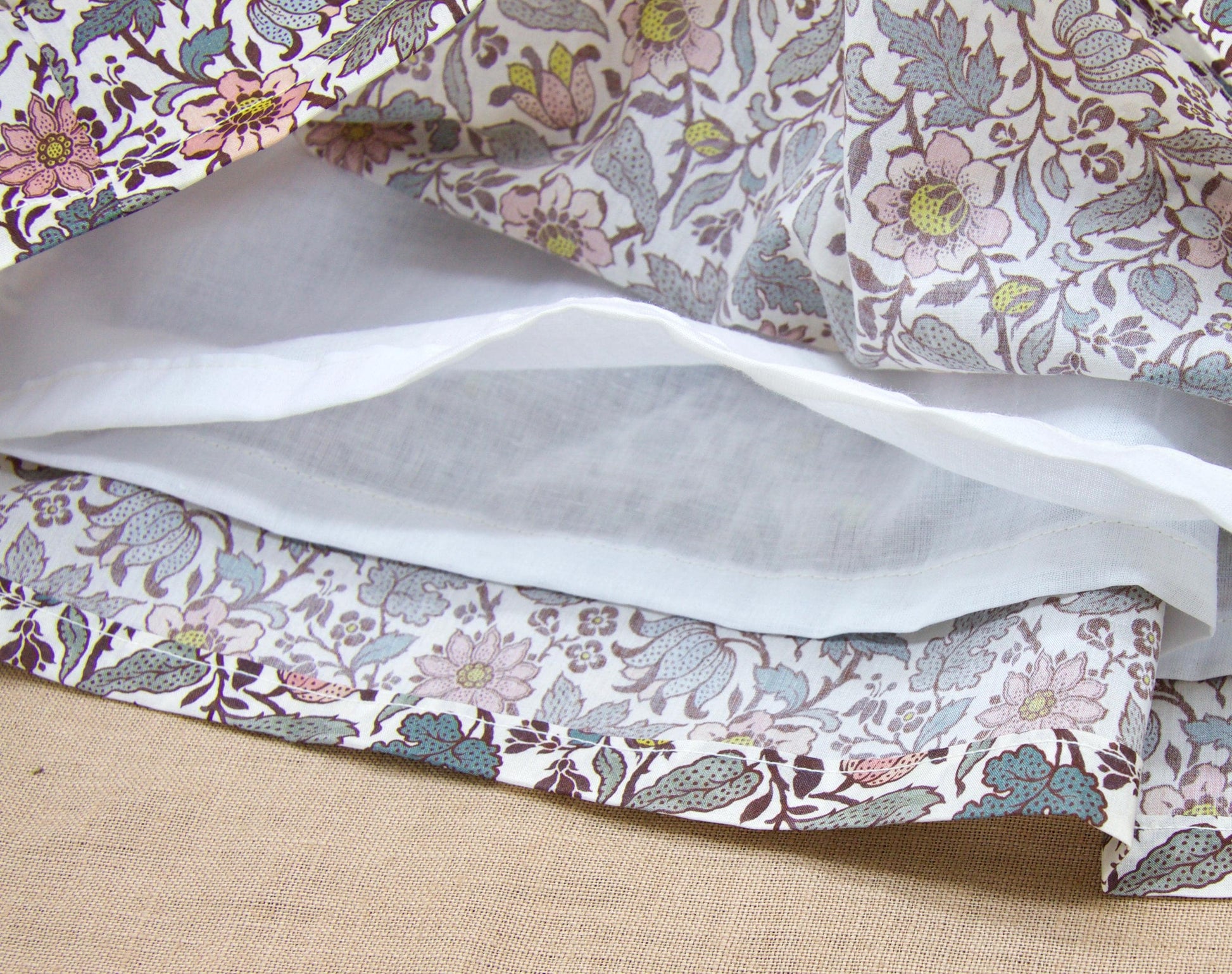 Liberty of London girl skirt with matching hair bow