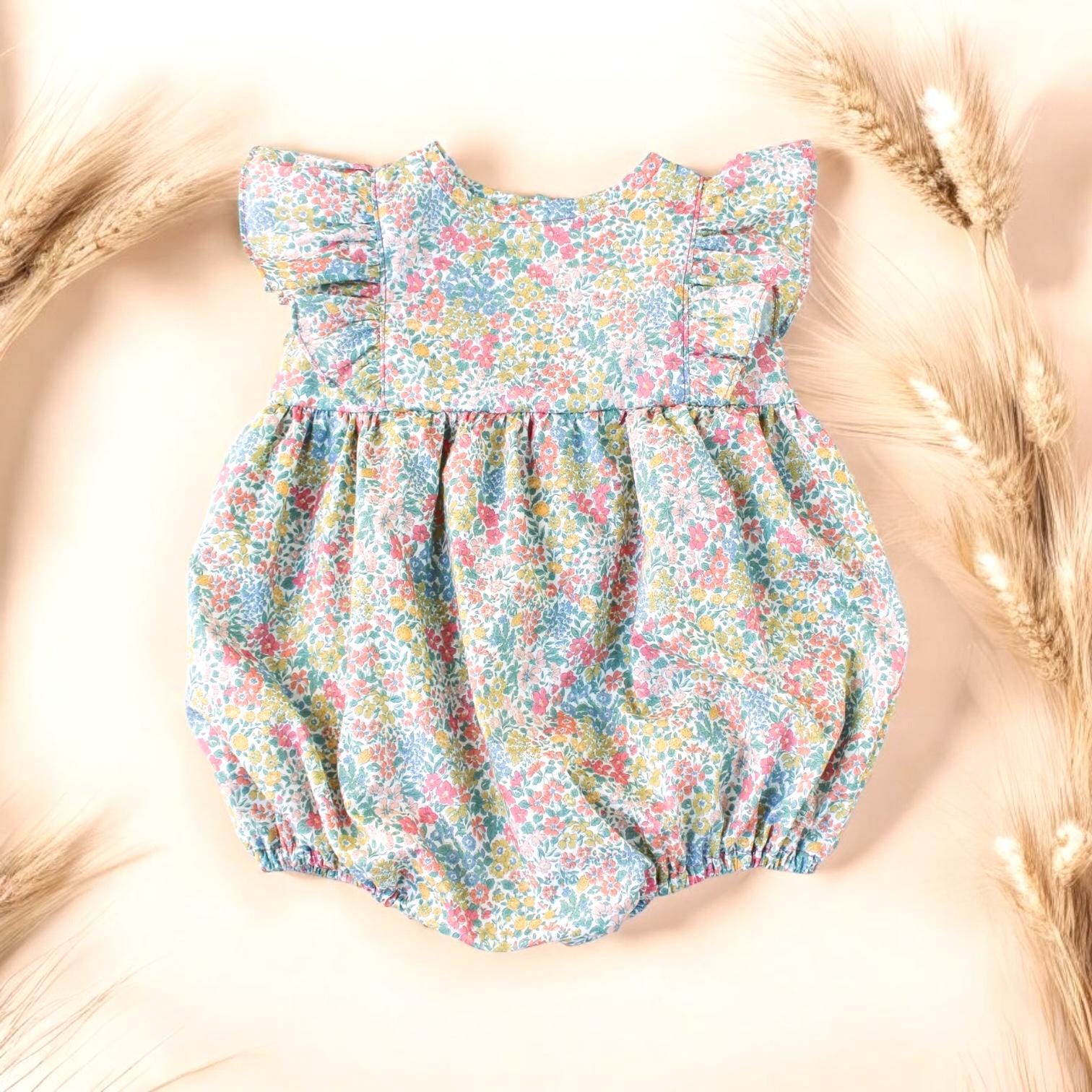 Liberty Baby Bubble, Liberty Baby Clothing, Liberty Print Romper, Liberty Bubble Romper, Floral Print Bubble, Liberty Baby Playsuit, Bloomer