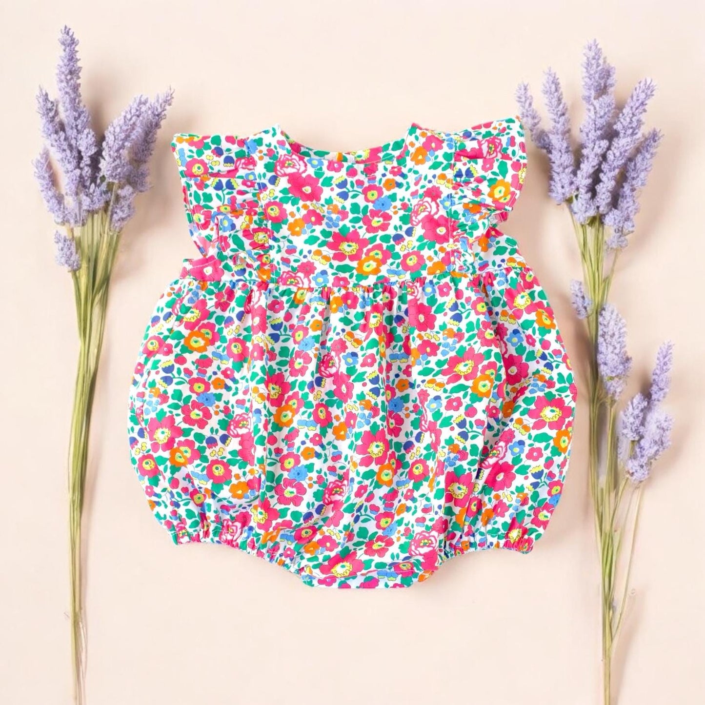 Liberty Baby Bubble, Liberty Baby Clothing, Liberty Print Romper, Liberty Bubble Romper, Floral Print Bubble, Liberty Baby Playsuit, Bloomer