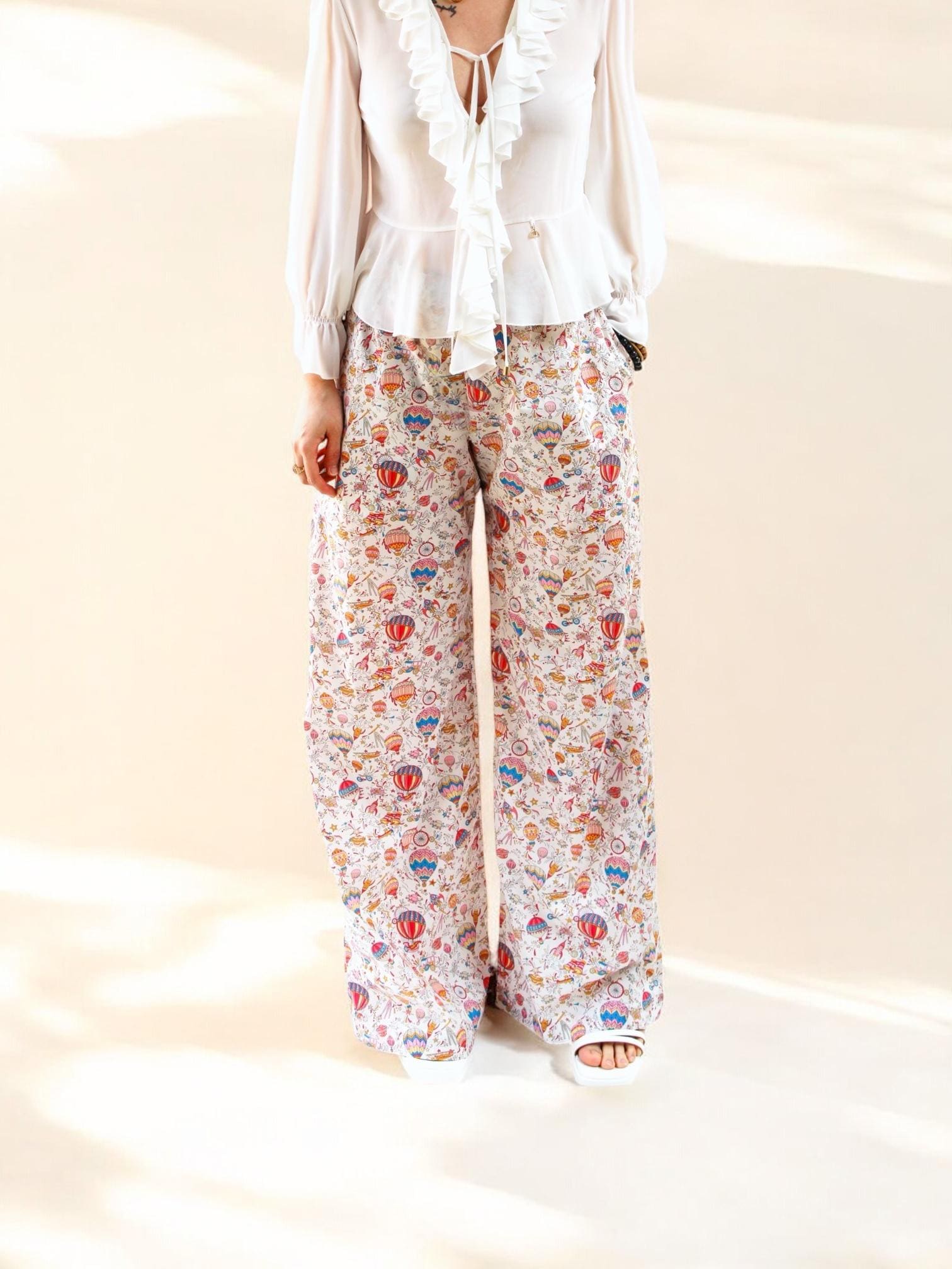 LIBERTY Palazzo Pants, Liberty Pajama Pants, Wide Leg Pants, Liberty London, Liberty Floral Print, Liberty Fabric Trousers, Liberty Clothing