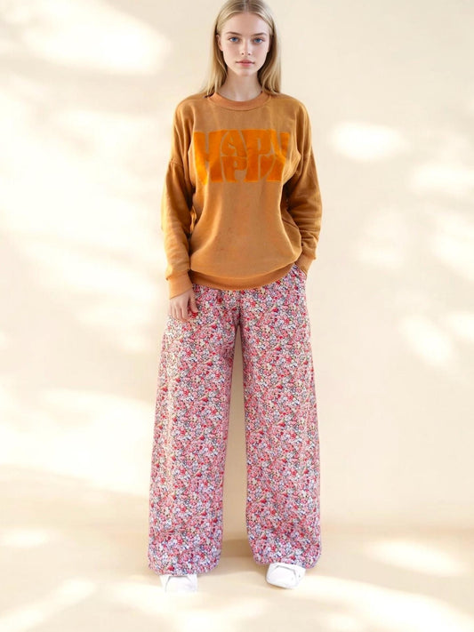 LIBERTY Palazzo Pants, Liberty Pajama Pants, Wide Leg Pants, Liberty London, Liberty Floral Print, Liberty Fabric Trousers, Liberty Clothing