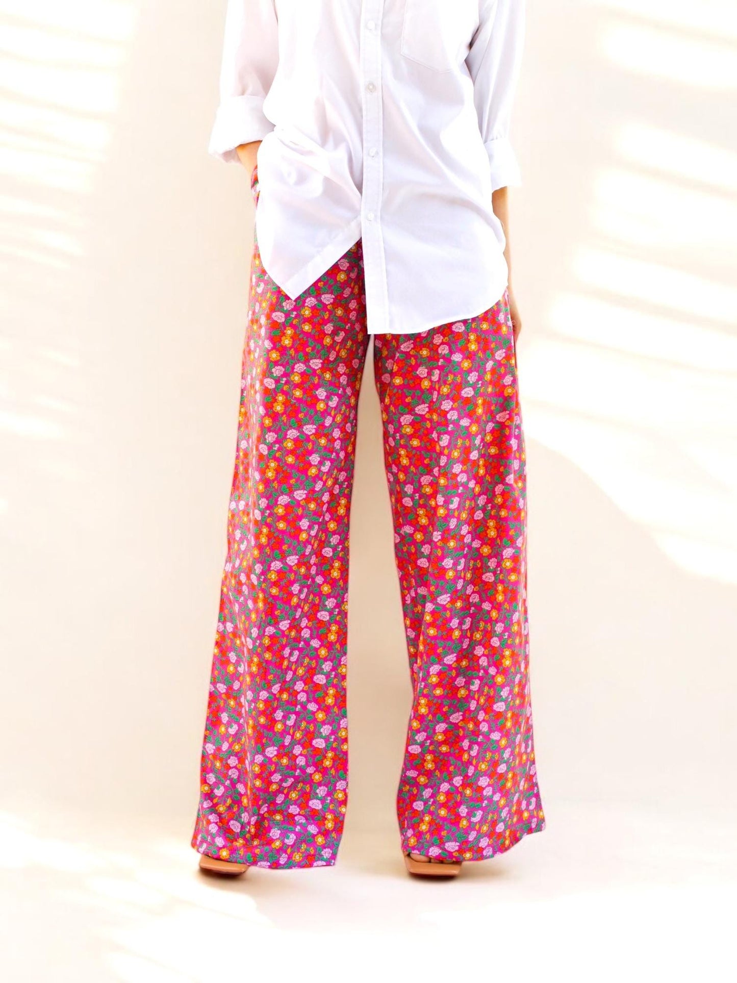 LIBERTY Palazzo Pants, Liberty Pajama Pants, Wide Leg Pants, Liberty London, Liberty Floral Print, Liberty Fabric Trousers, Liberty Clothing