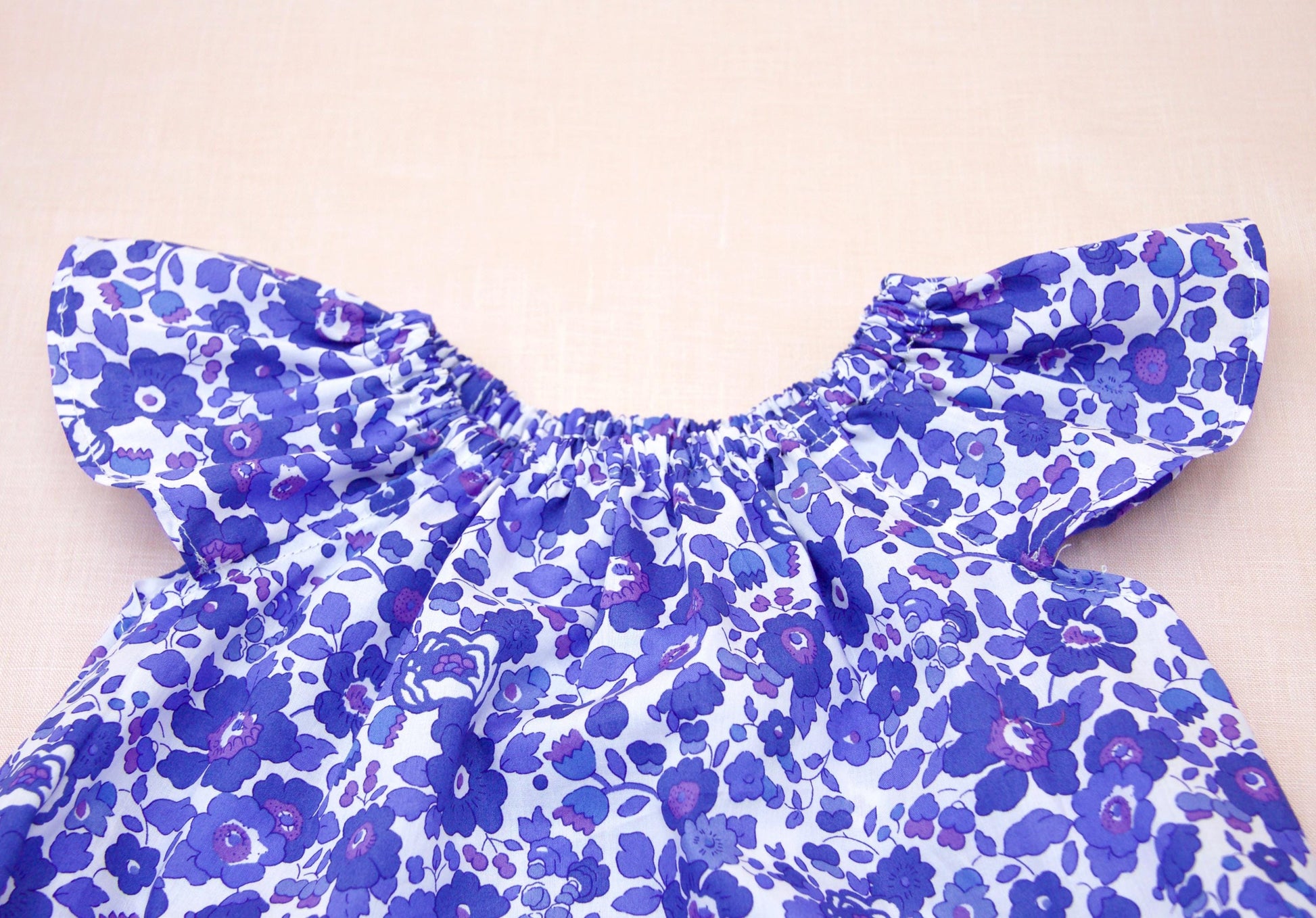Liberty Baby Bubble, Liberty Baby Clothing, Liberty Bubble Romper, Flutter Baby Romper, Liberty Print Romper, First Birthday, Liberty Fabric