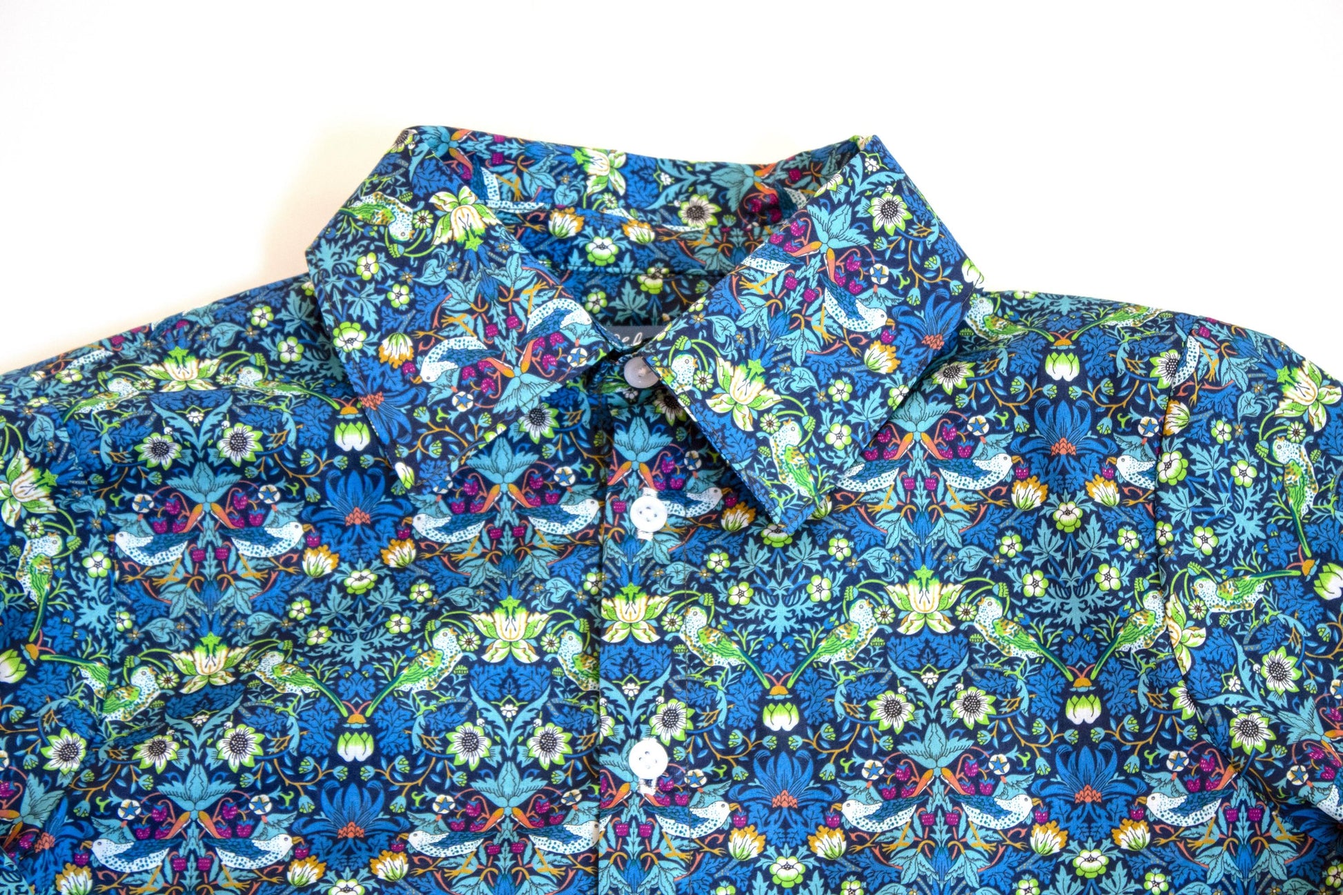 Liberty Boy Shirt, Long Sleeve Shirt, Button Up Shirt, Floral Print Boy Shirt, Liberty Print Fabric, Back To School, Cotton Print Boy Shirt