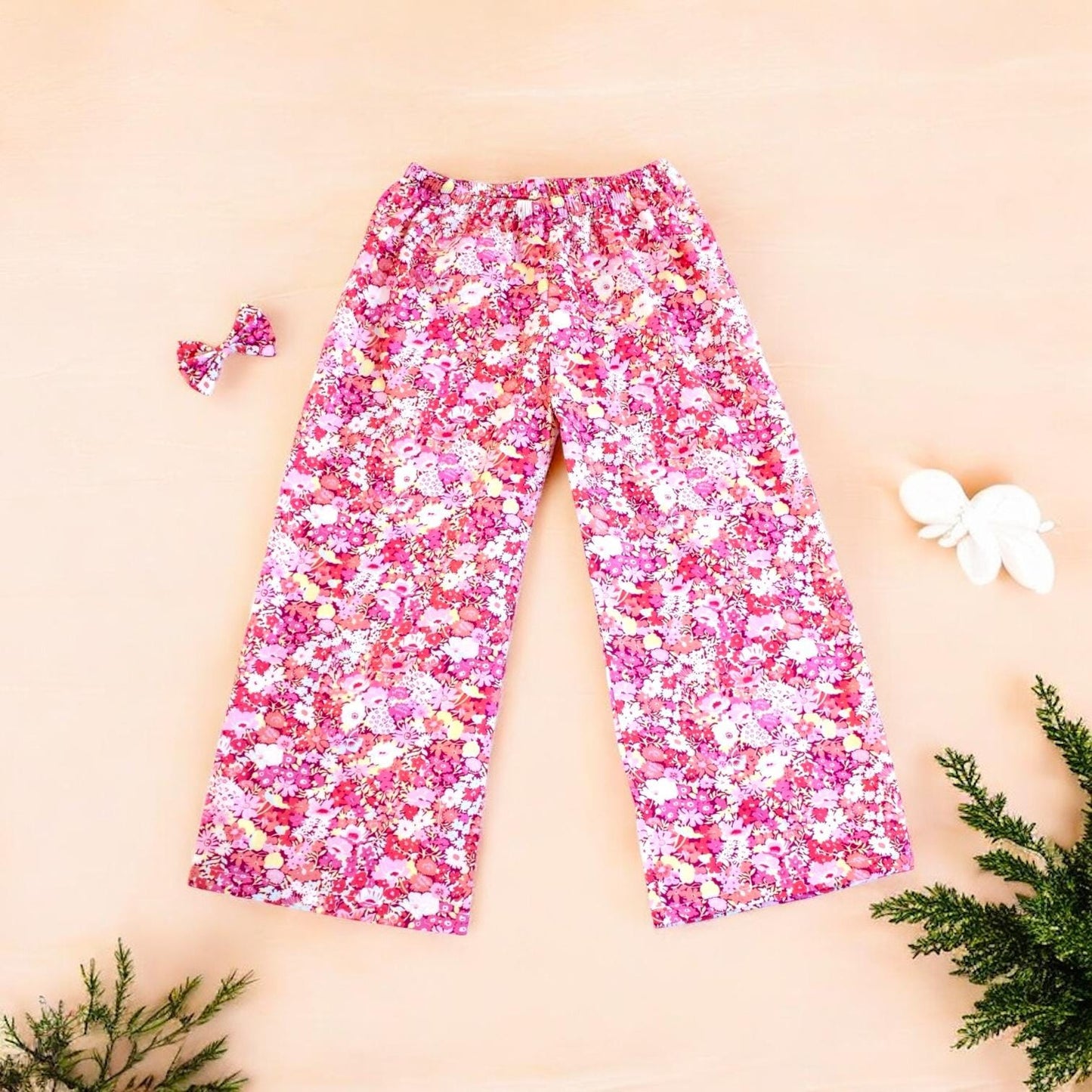 Liberty London Pants, Liberty Baby Clothing, Liberty Print Pants, Wide Leg Pants, Liberty Trousers, Floral Print Trousers, Liberty Fabrics
