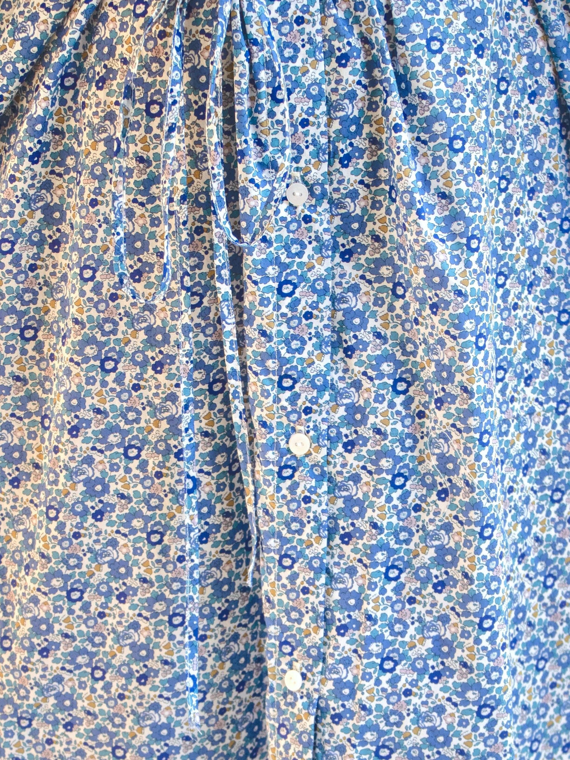 Liberty Shirt Dress, Oversize Shirt Dress, Liberty Print Dress, Liberty of London, Liberty Clothing, Floral Midi Dress, Ditsy Floral Dress