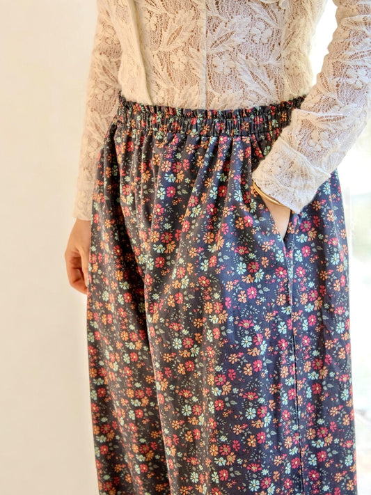 Liberty Pajama Pants, LIBERTY Palazzo Pants, Wide Leg Pants, Liberty London, Liberty Floral Print, Liberty Fabric Trousers, Liberty Clothing