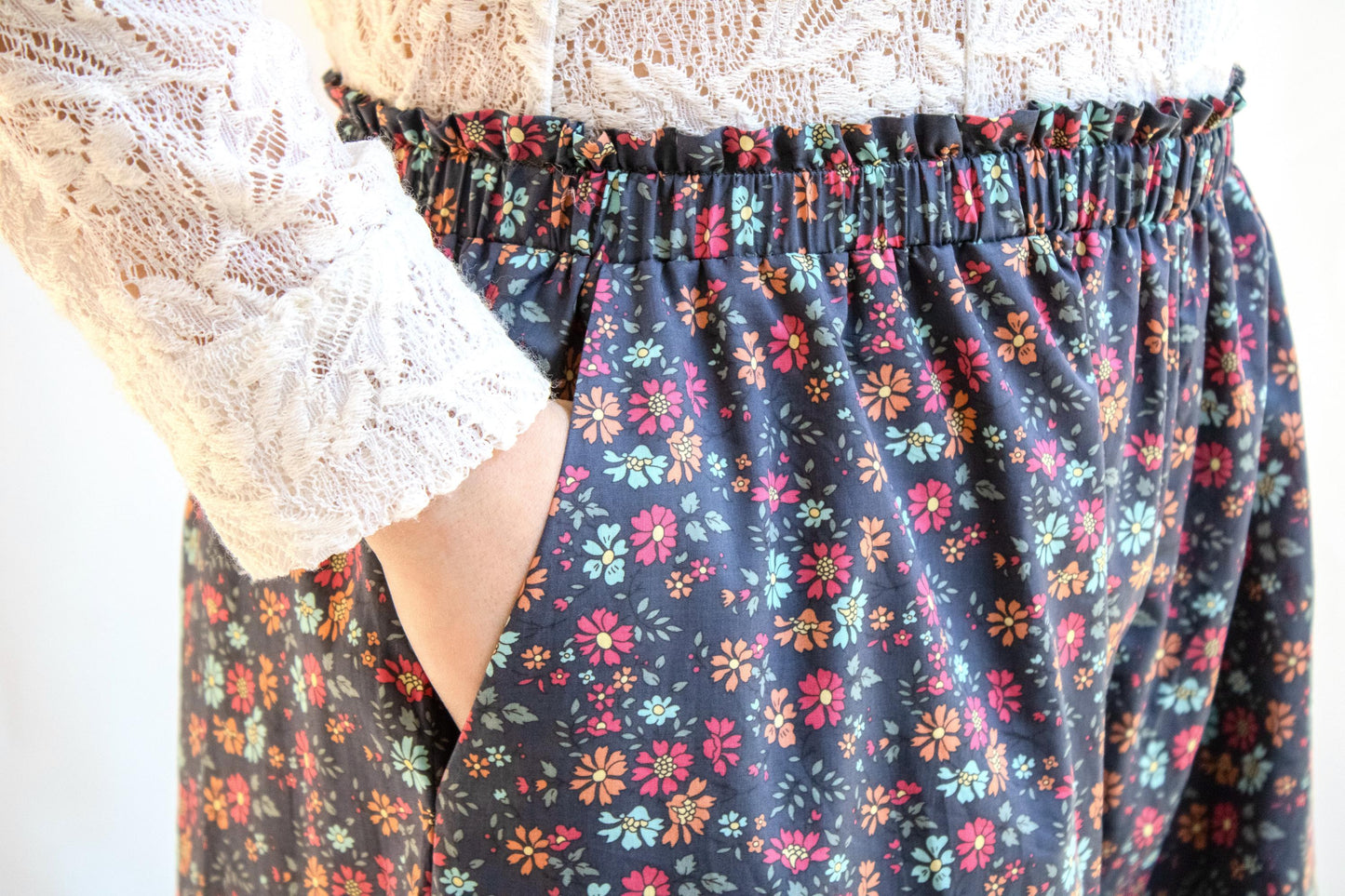 Liberty Pajama Pants, LIBERTY Palazzo Pants, Wide Leg Pants, Liberty London, Liberty Floral Print, Liberty Fabric Trousers, Liberty Clothing