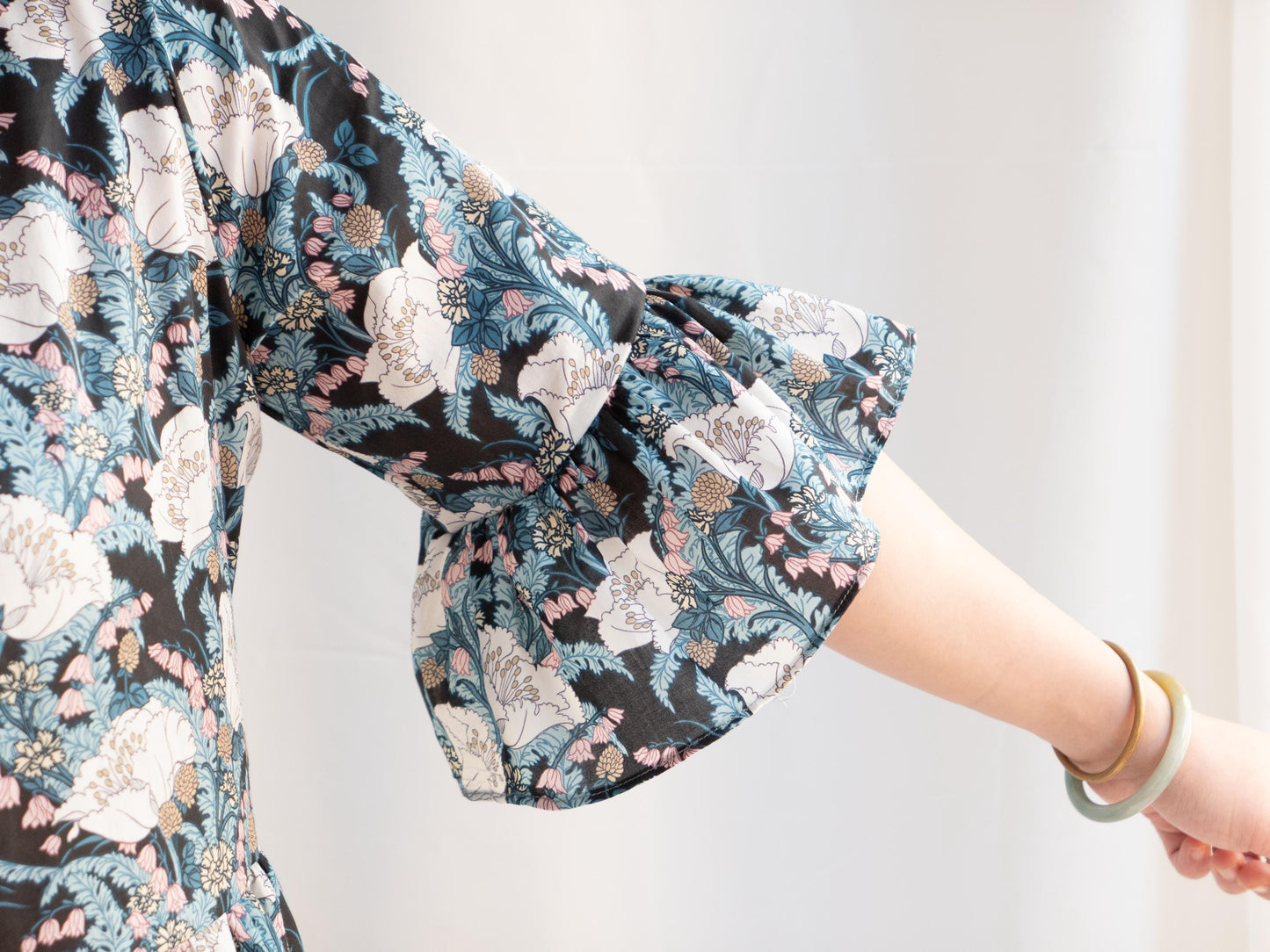 Woman Midi Dress Made With Liberty London Fabric