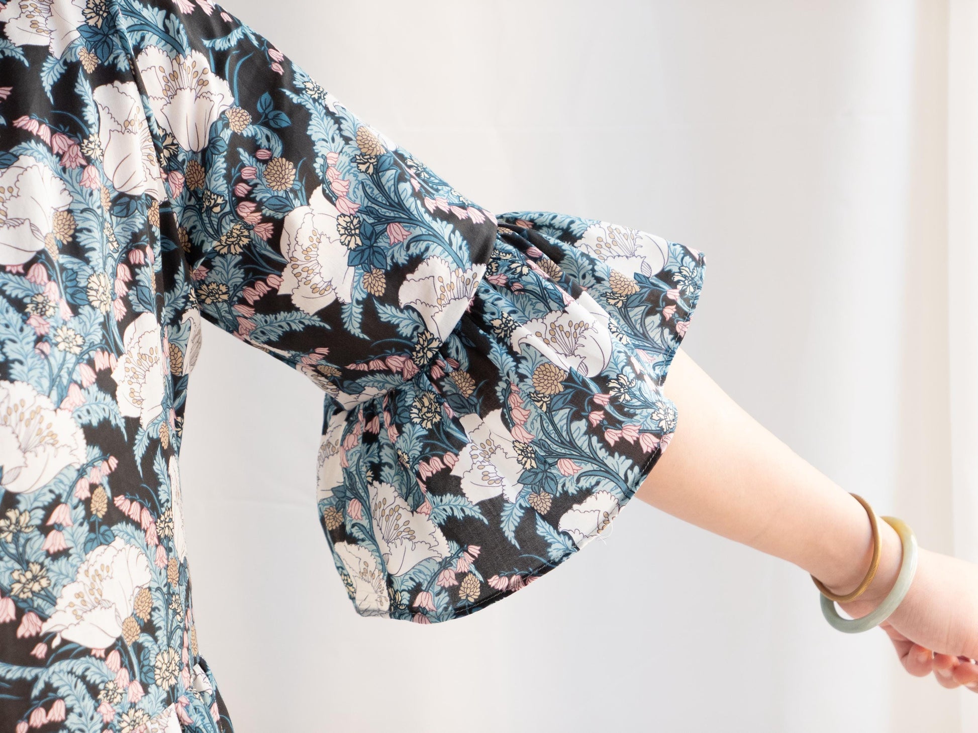 Woman Midi Dress Made With Liberty London Fabric