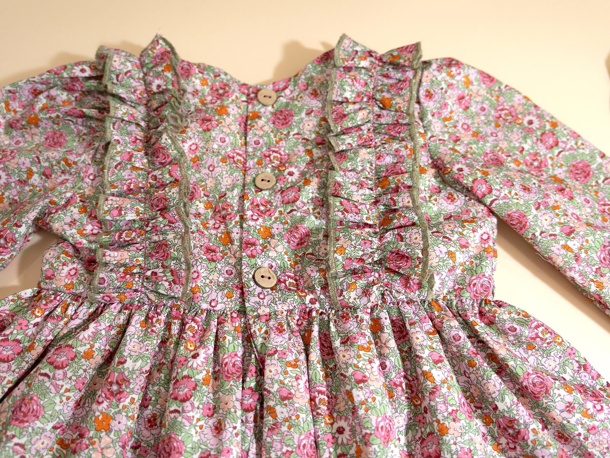 SAMPLE SALE - Long Sleeve Liberty of London Girl Winter Dress