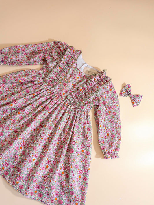 SAMPLE SALE - Long Sleeve Liberty of London Girl Winter Dress