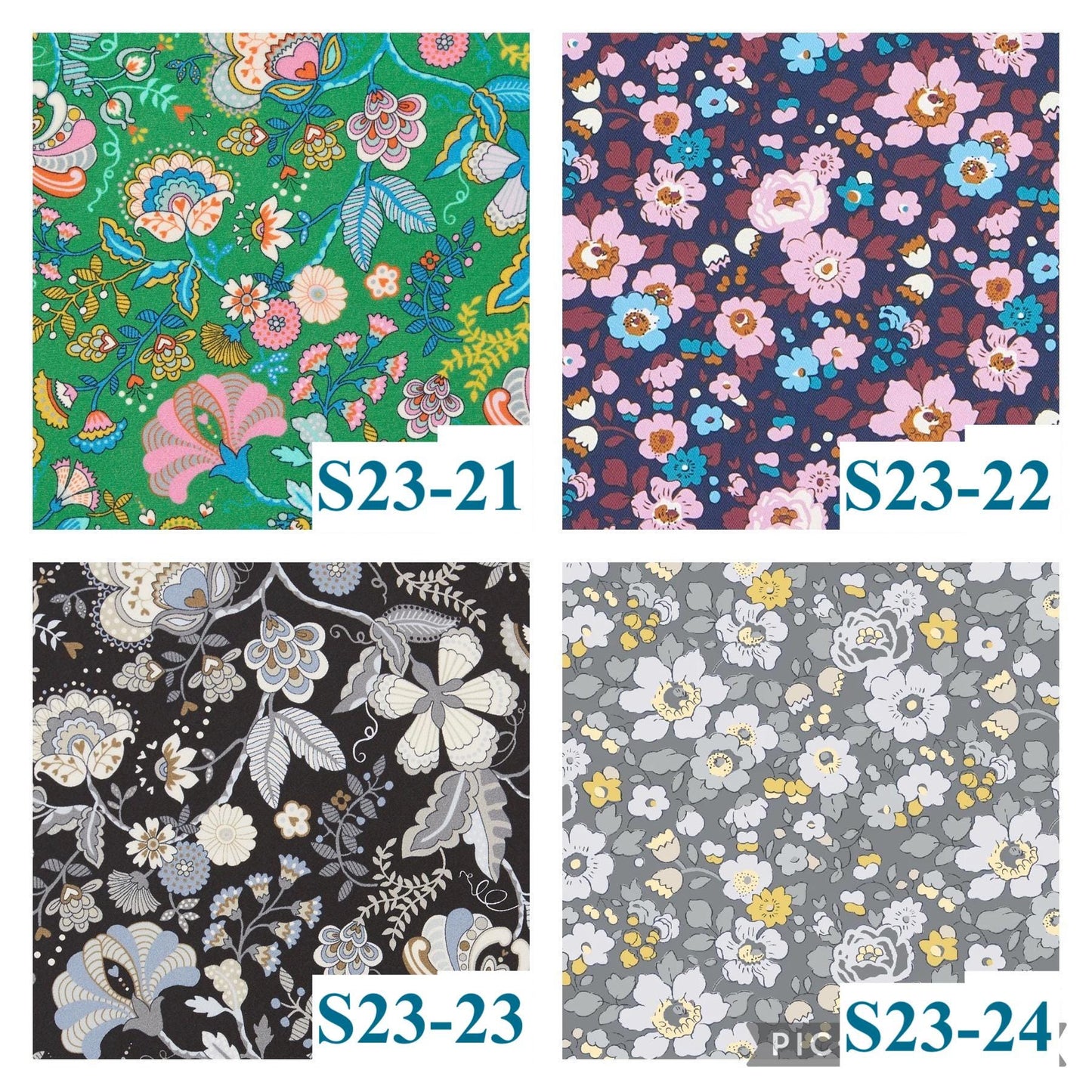 Liberty Print Men's Shirt Short Sleeve Men Shirt: Botanical Floral Cotton Button-Up