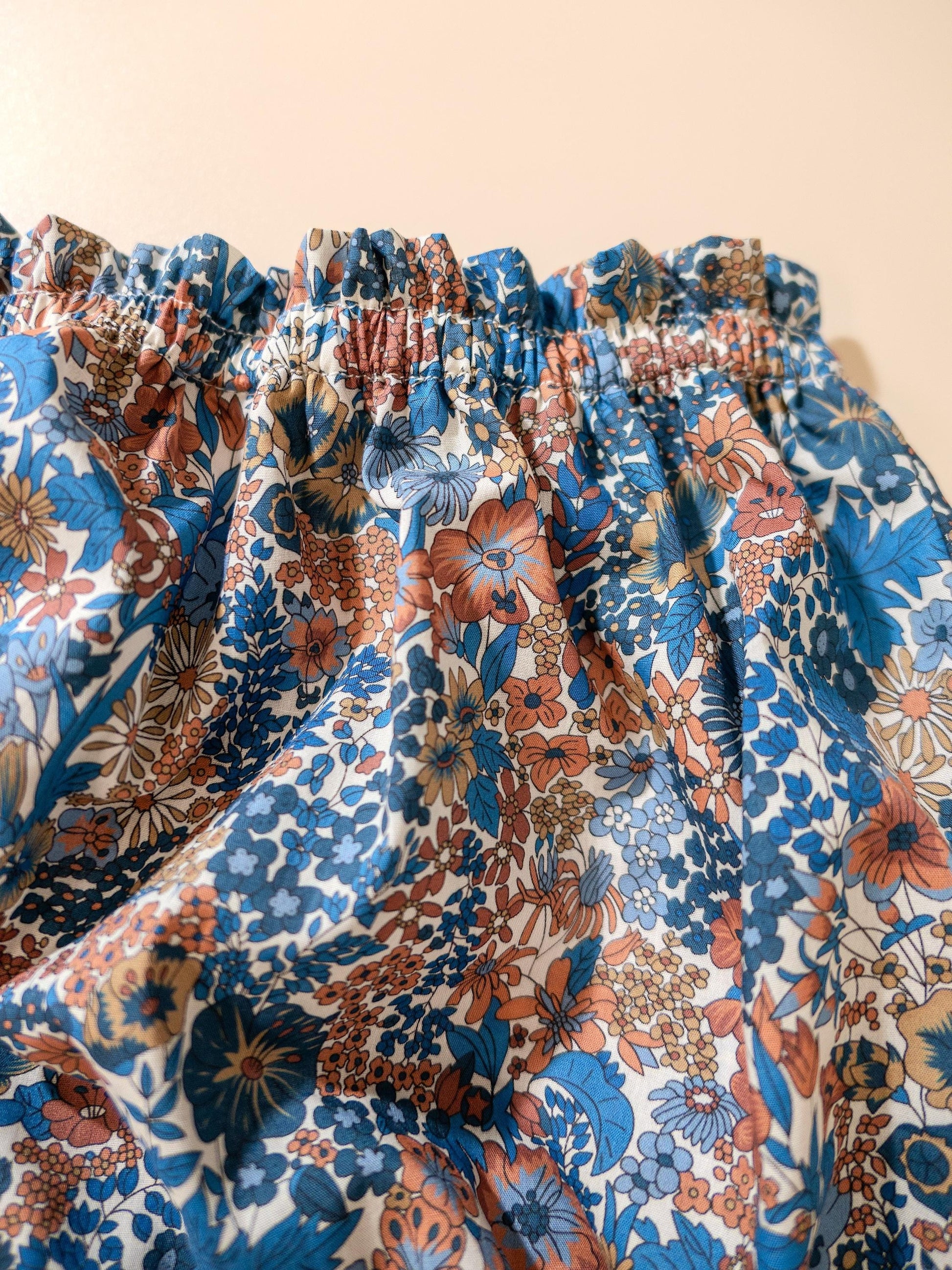 Liberty London Baby Bloomer: Floral Print Cotton Tana Lawn, Baby Nappy Cover