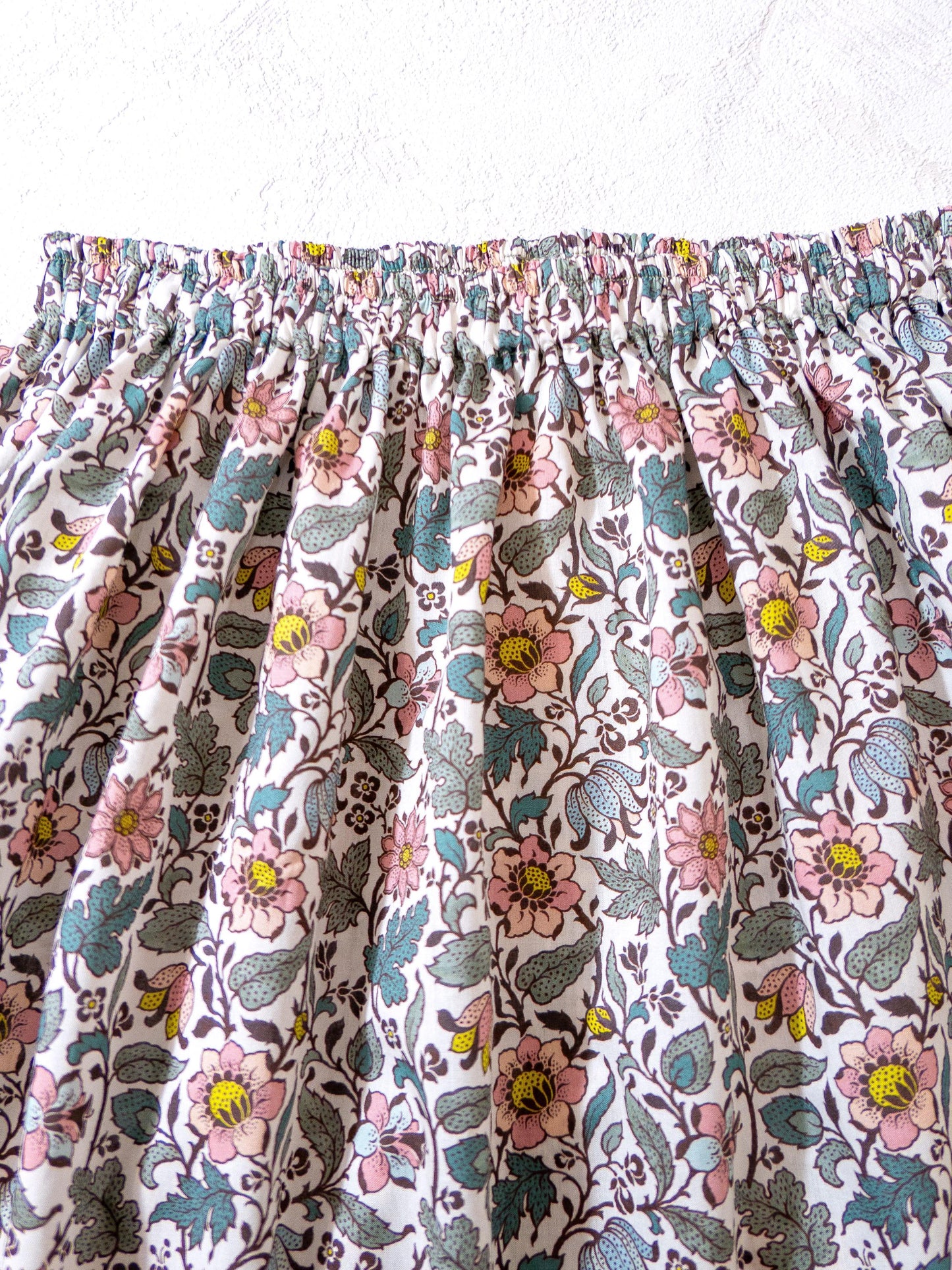 Liberty London Floral Skirt, Girls Cotton Tana Lawn A-Line Skirt