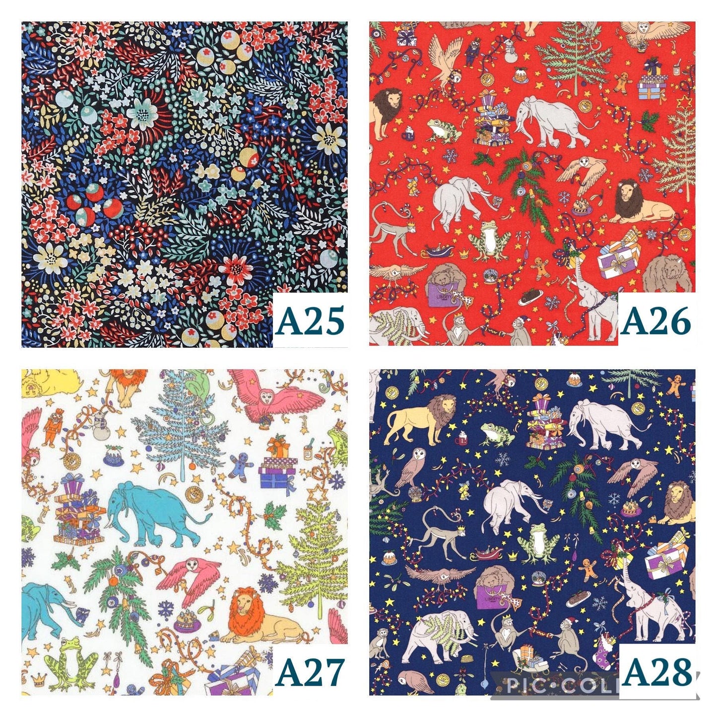 Liberty London Pants: Ditsy Floral Print, Cotton Trousers