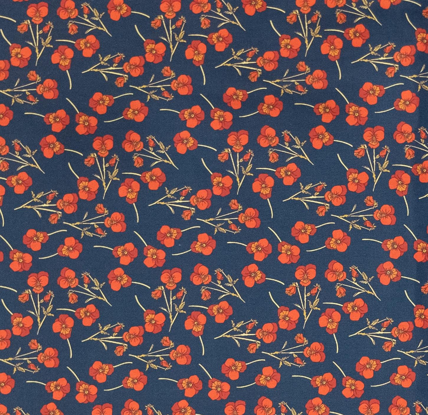 Liberty London Floral Cotton Pajama Set, Long Sleeve Lounge Wear