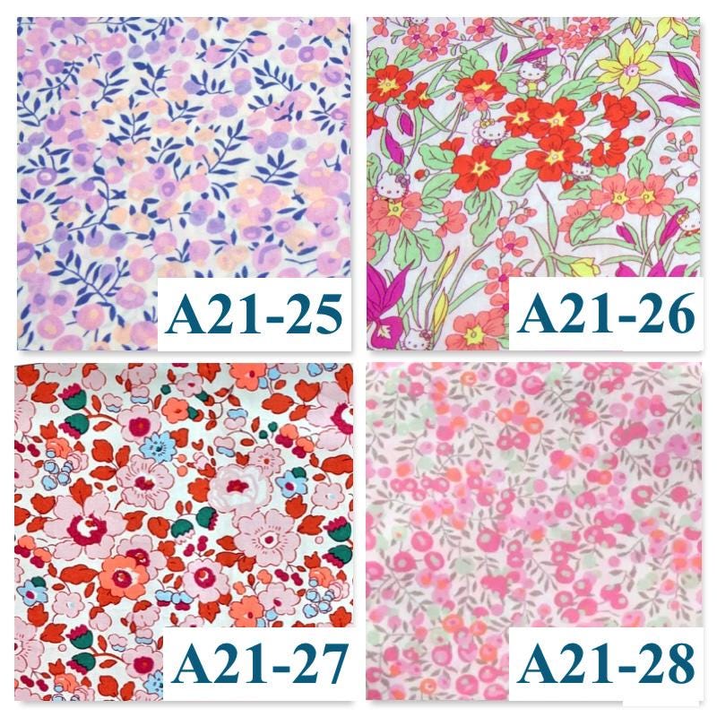 Liberty Floral Girl Blouse Bloomer Set: Cotton Tana Lawn, Peter Pan Collar