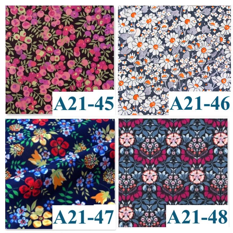 Liberty London Fabric Pants: Ditsy Floral Print, Cotton Trousers