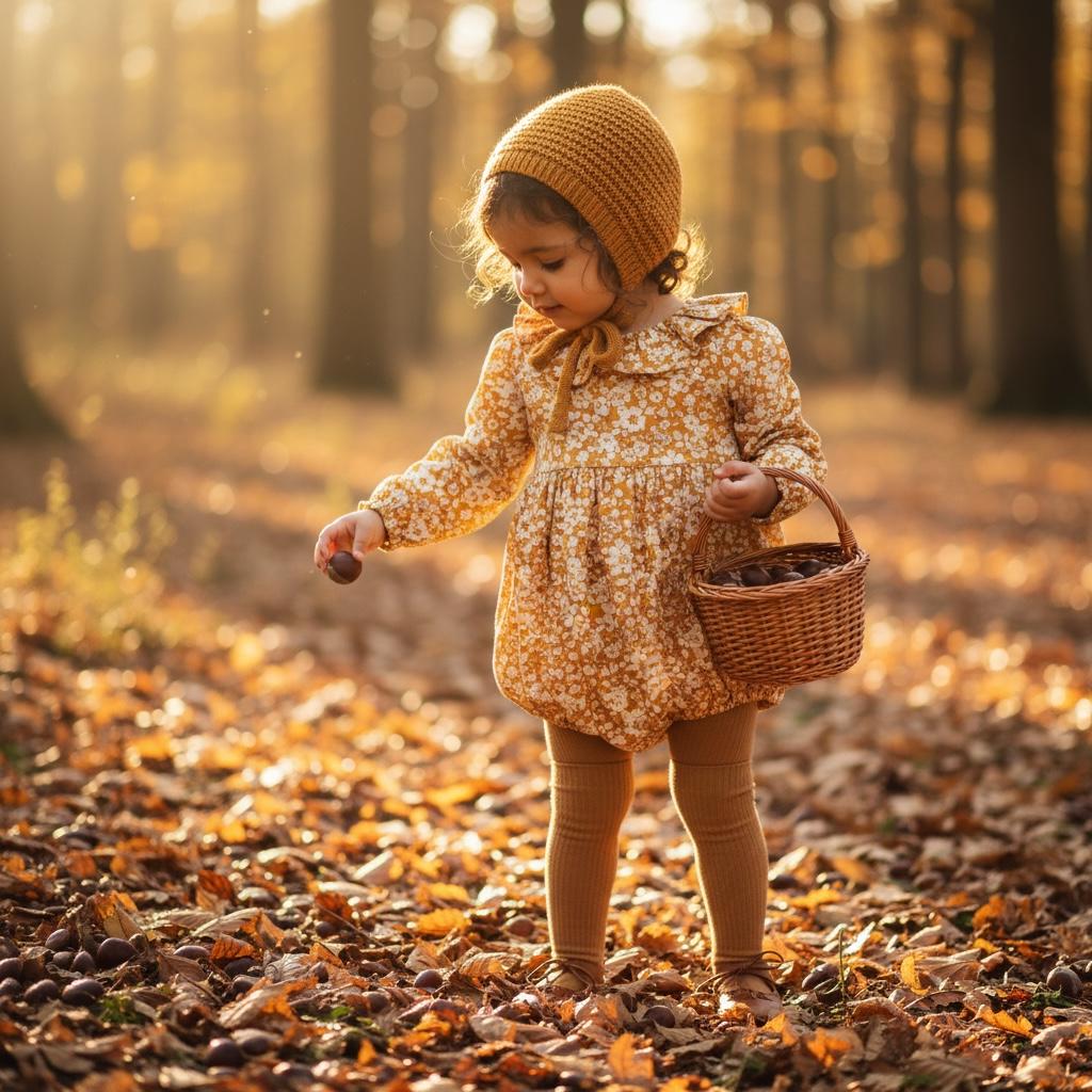 Liberty Ciara Baby Bubble Playsuit: Long Sleeve Romper, Ruffle Pierrot Collar