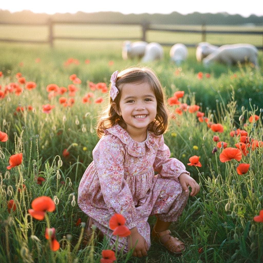 Long Sleeve Liberty London Strawberry Thief Baby Overalls: Cotton Dungarees, Ruffle Pierrot Collar