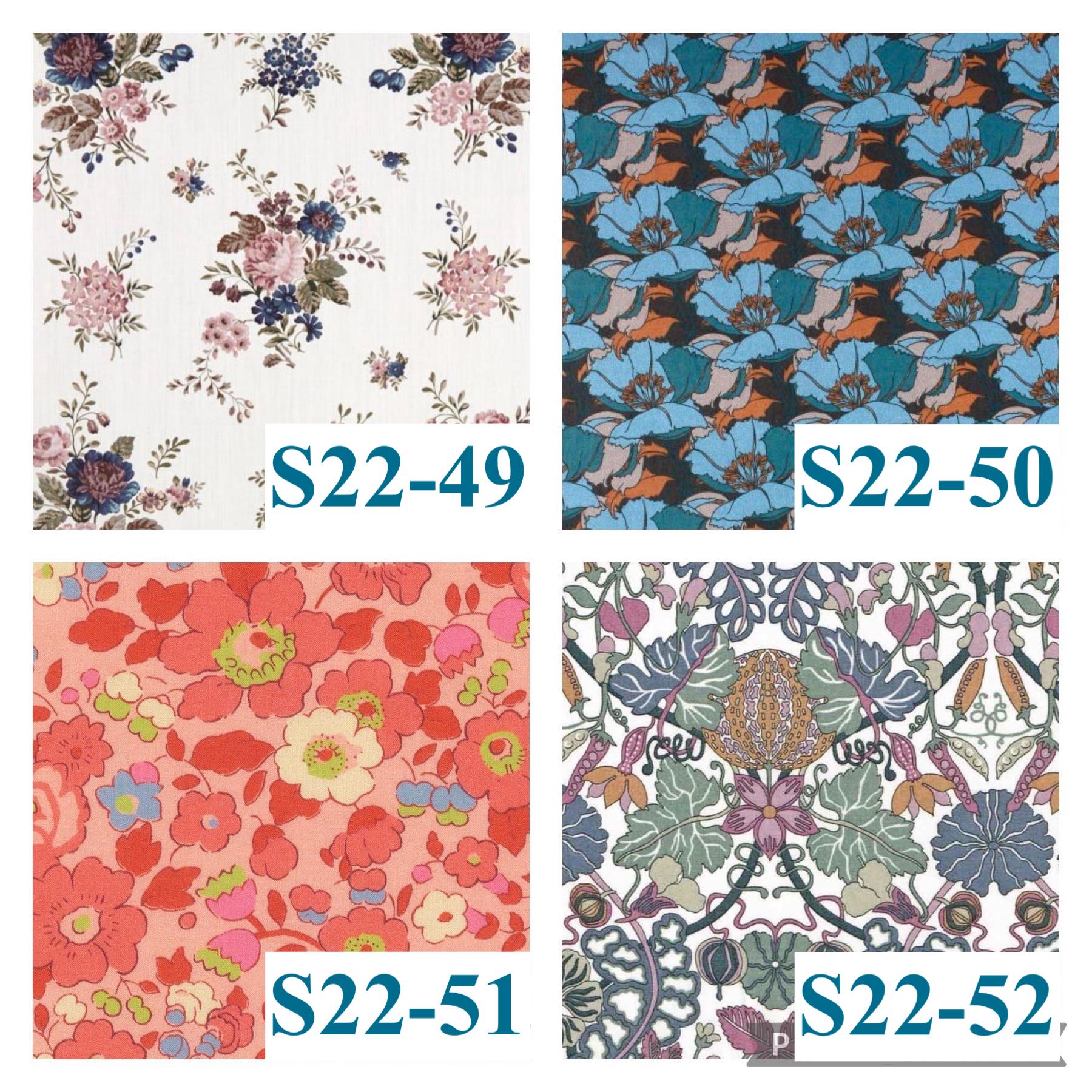 Mandarin Collar Liberty Print Men Shirt: Long Sleeve Button Up, Botanical Floral Cotton Fabric