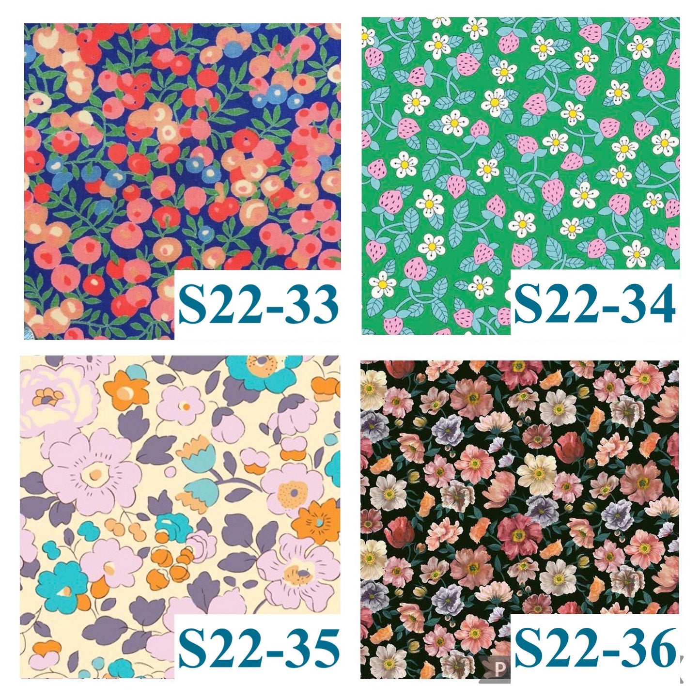 Mandarin Collar Liberty Print Men Shirt: Long Sleeve Button Up, Botanical Floral Cotton Fabric