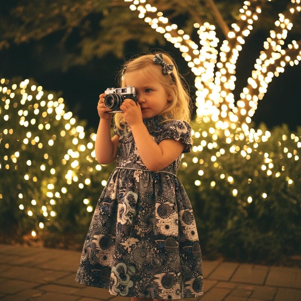 Ruffle Collar Liberty London Dress: Short Puffy Sleeves, Floral Print Cotton Girl Dress