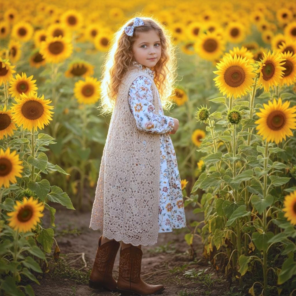 Liberty London Long-sleeved Ruffle-collared Dress, Handmade Floral-Print Children Clothing, Sustainable Eco-friendly Ethical Cotton Outfit